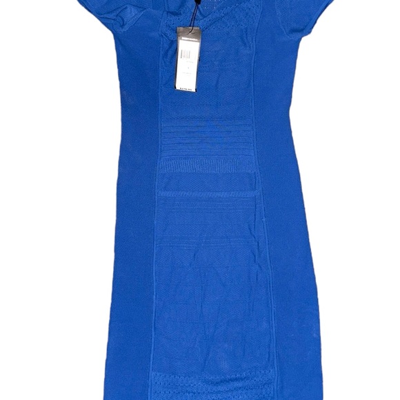 BCBGMAXAZRIA LEENA DRESS in larkspur BLUE - Picture 3 of 8